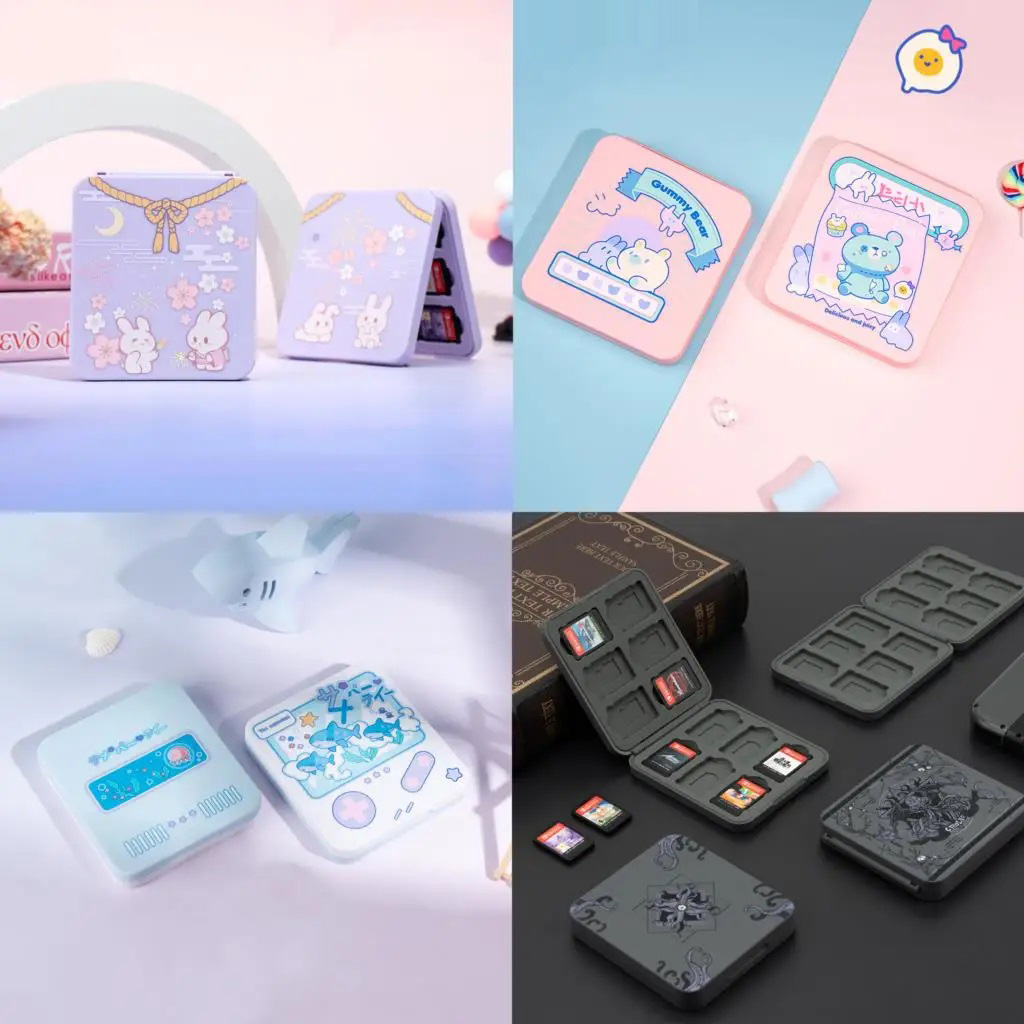 Party Games Nintendo - Boîte de rangement pour cartes de