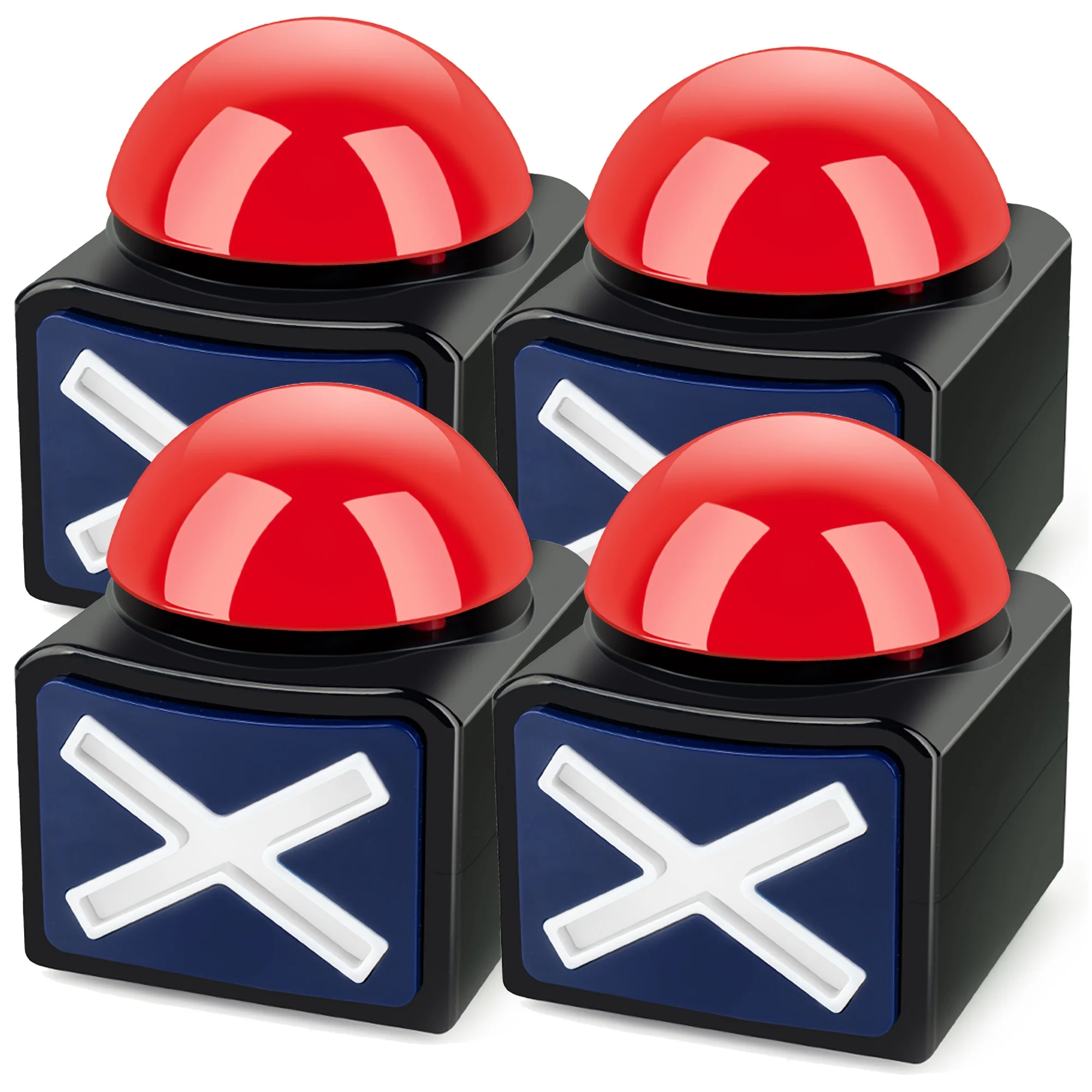 Party Games Easter For Family - Buzzer sonore lumineux noir et rouge