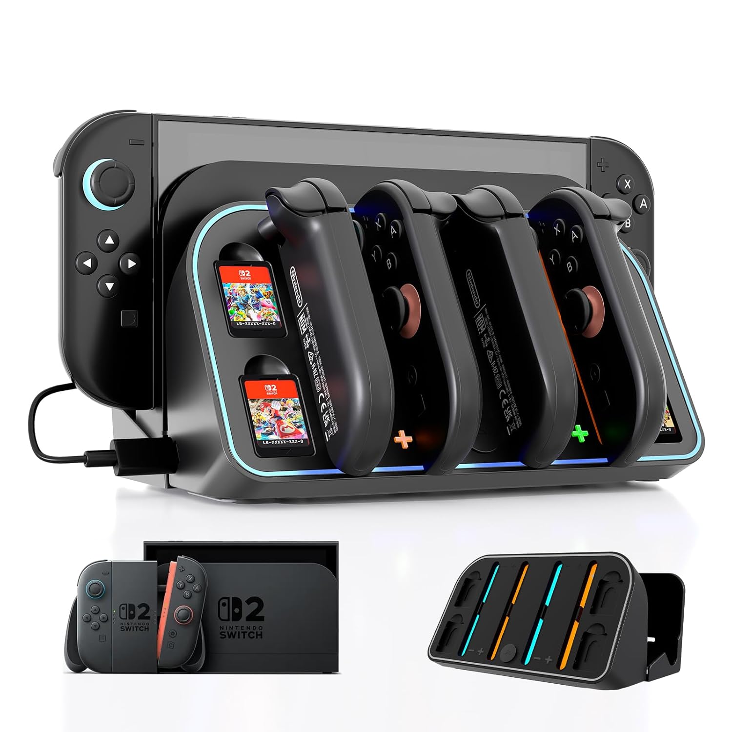 Party Games Nintendo - Station de chargement murale pour Nintendo