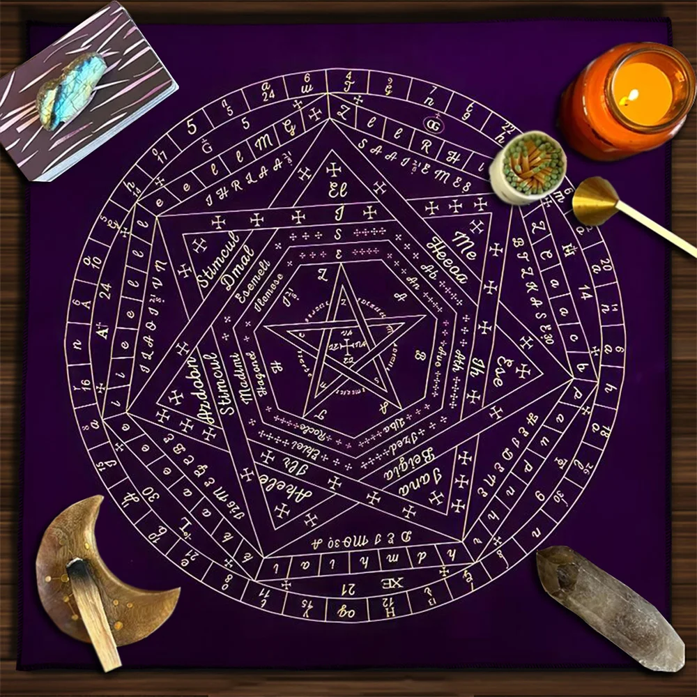 Zodiac Party Games - Nappe de carte de Tarot Sigillum