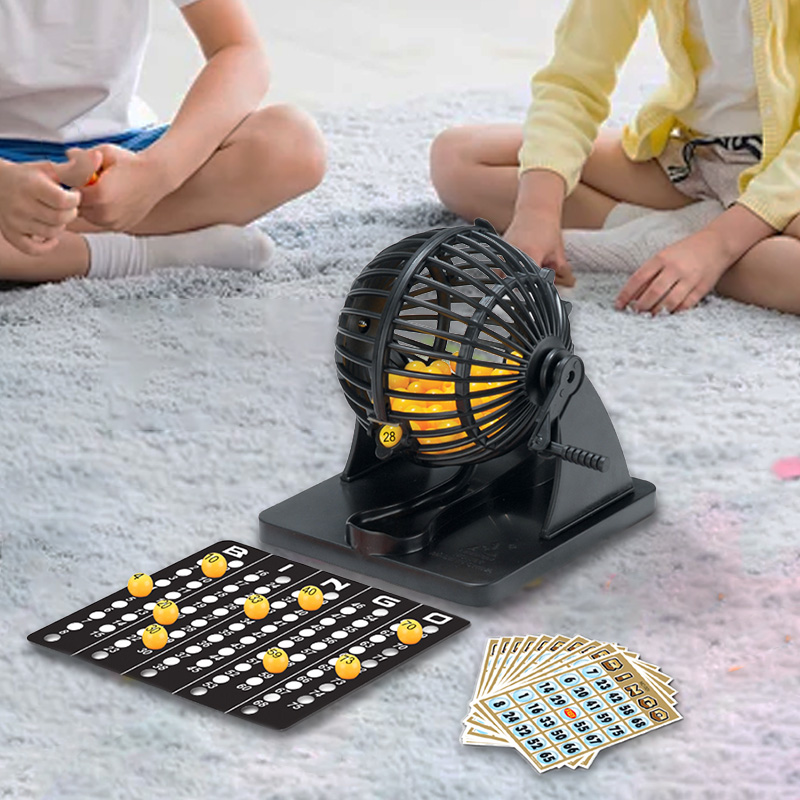Party Games Console - Machine de loterie de Bingo, piquets