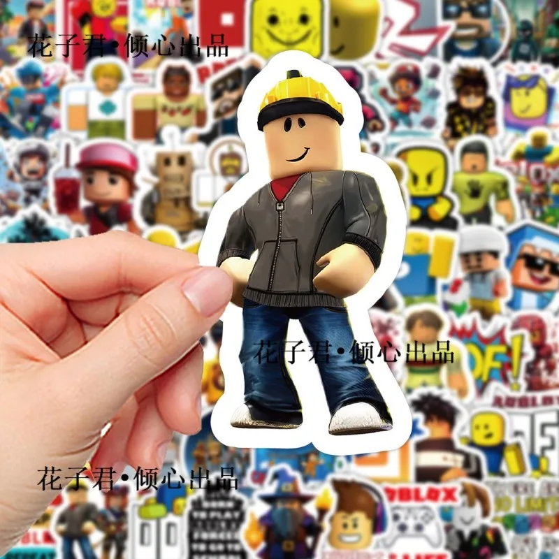 Party Games In Roblox - Nouveaux autocollants périphériques Robloxs, personnages de