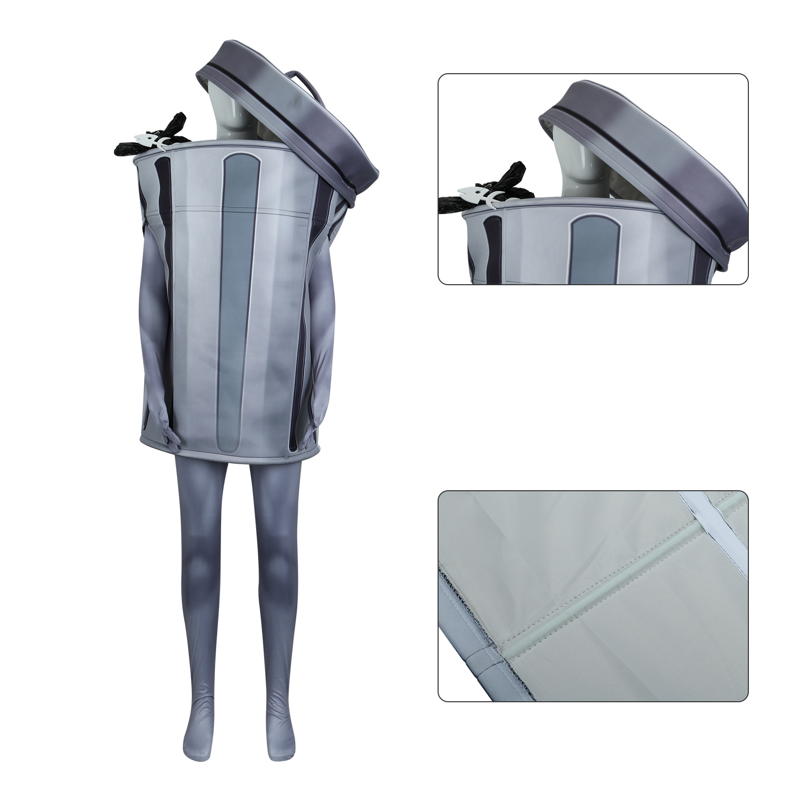 Party Games You Can Play - Costume de cosplay Poubelle Géniale Honkai: