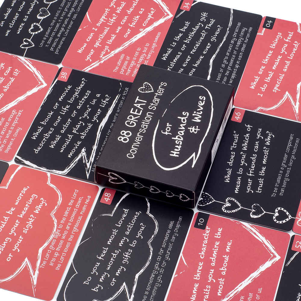 Party Games Console - 88 GRANDES Démarreurs de Conversation Cartes
