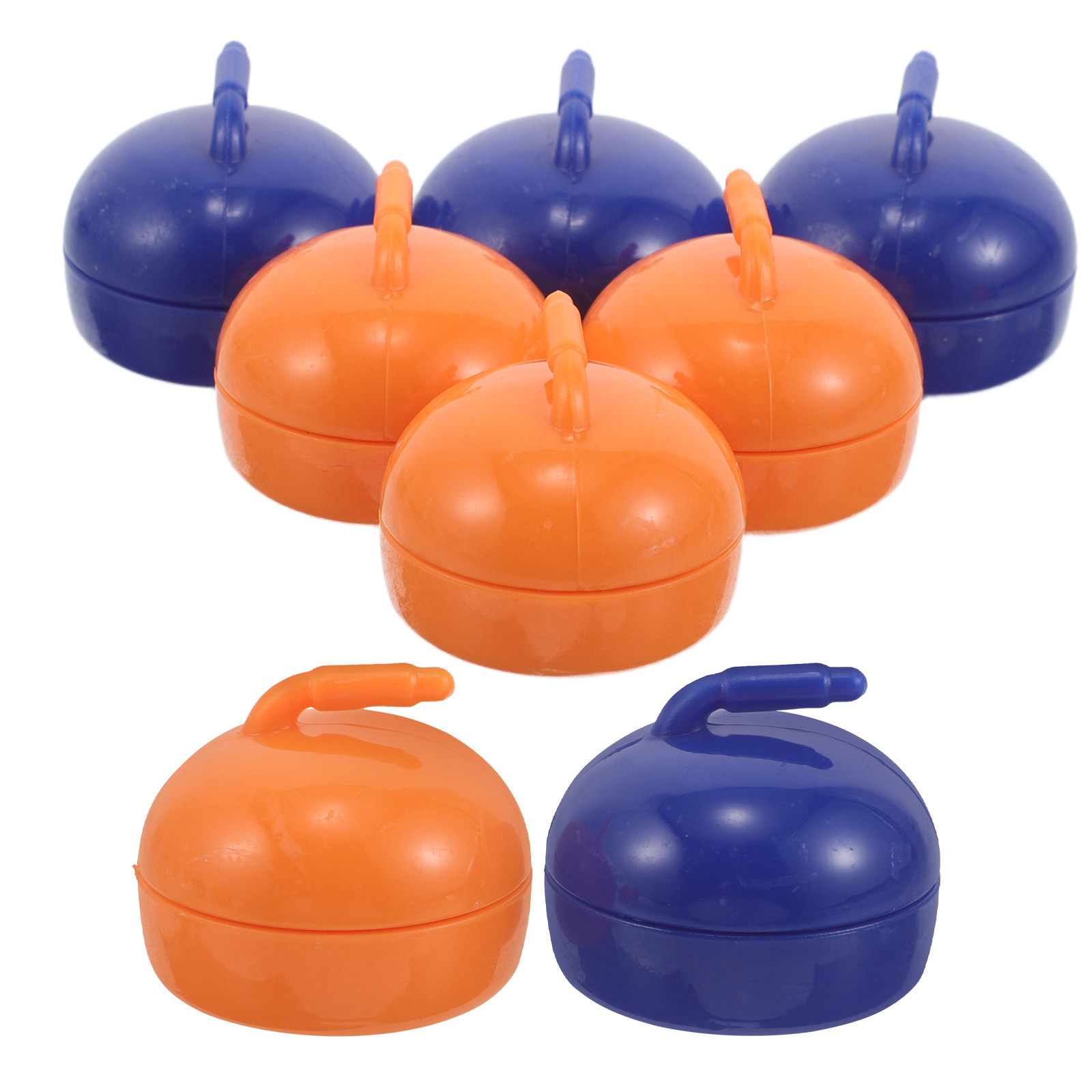 Party Games Console - 8 palets de curling de table,