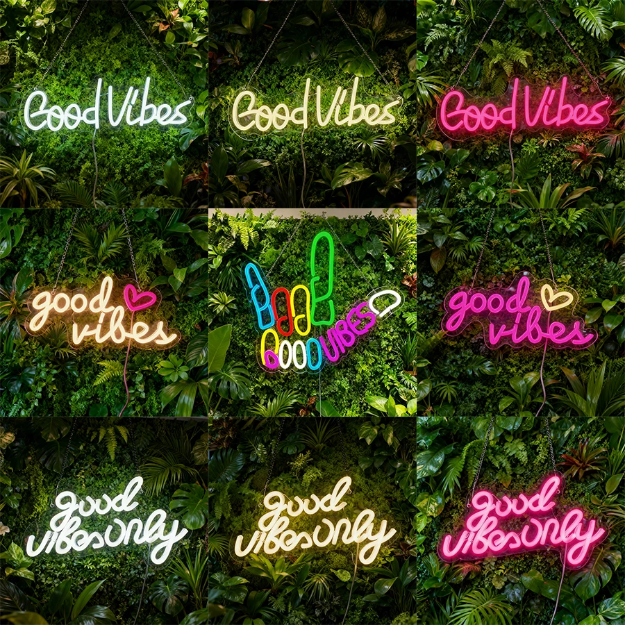 Party Games Good - Good Vibes Only – panneaux lumineux