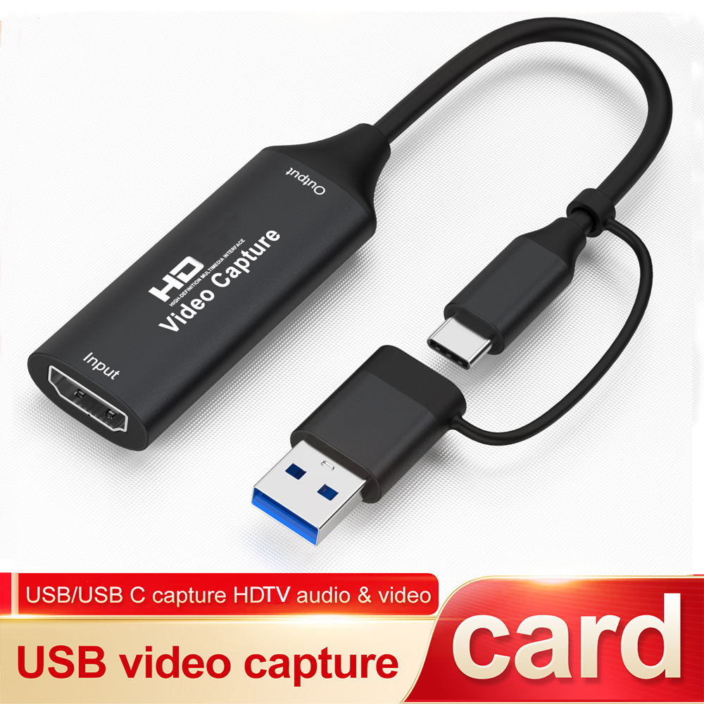 Party Games Pc - Carte d'acquisition vidéo USB 4K, compatible