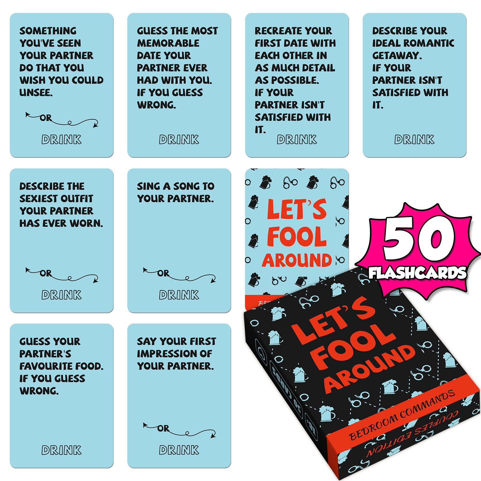 50 cartes de jeu à boire pour  - Party Games Questions And Answers avis et prix