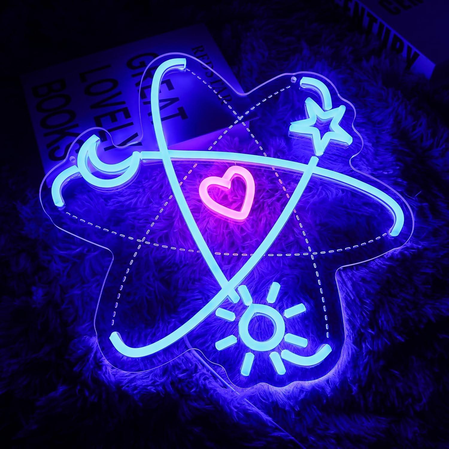 Enseigne néon Atomic avec écla - Party Games Lab avis et prix