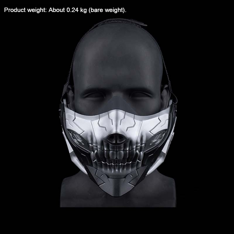 Masque demi-visage tête de reb - Party Games Good avis et prix