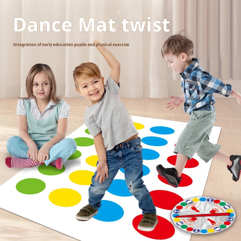 Jeu de Twister pour fête de fa - Party Games Indoor For 6 12 Year Olds avis et prix