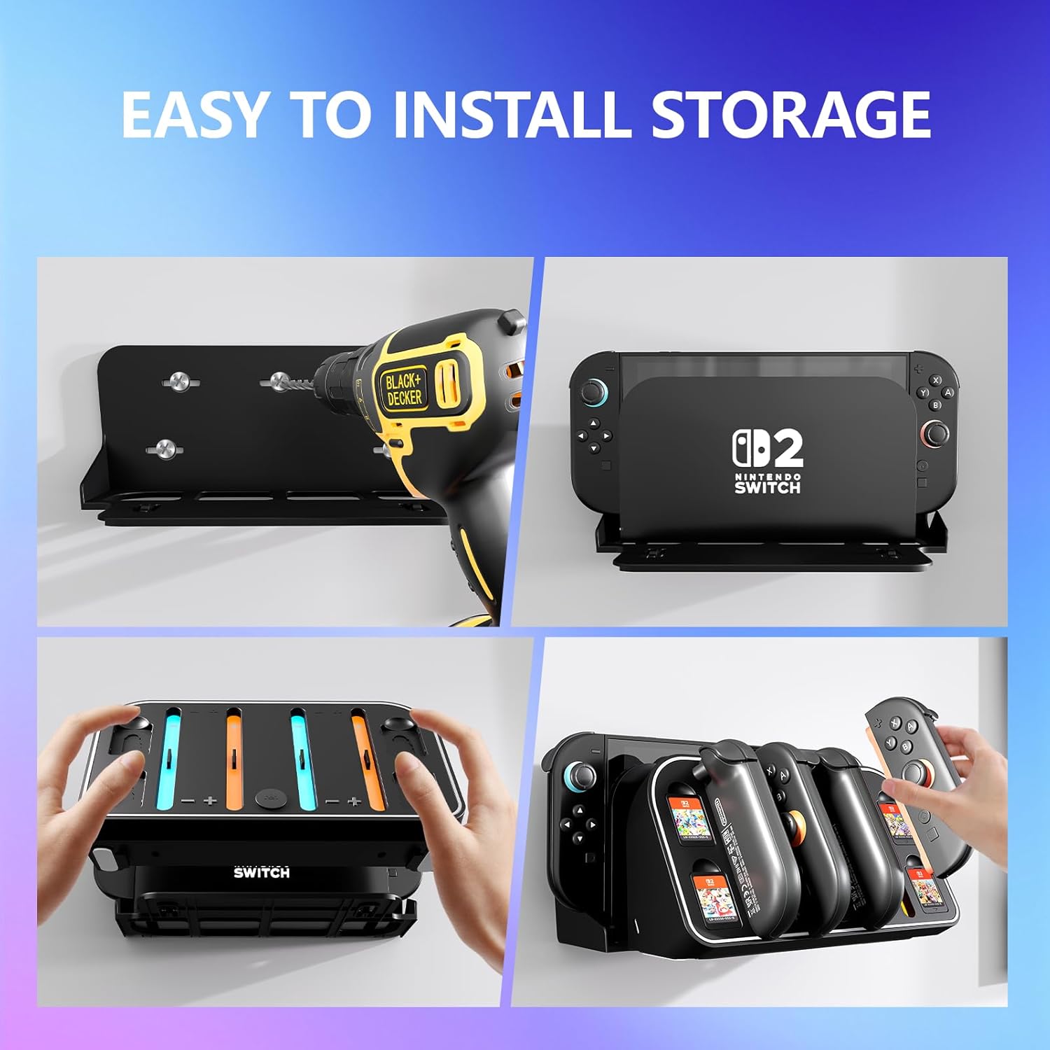 Station de chargement murale p - Party Games Nintendo avis et prix