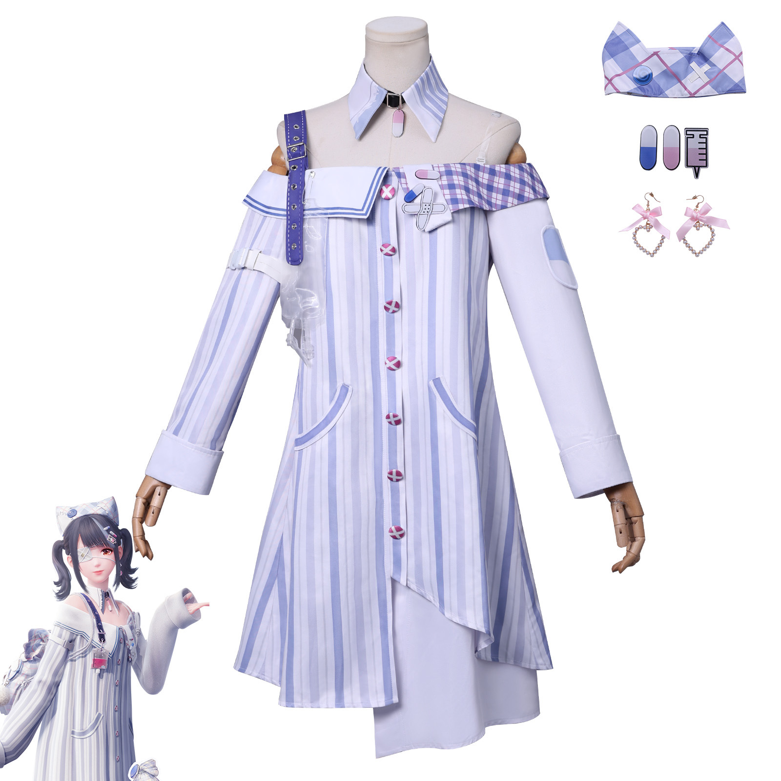 Infinity Nikki Robe de Patient - Party Games Lab avis et prix