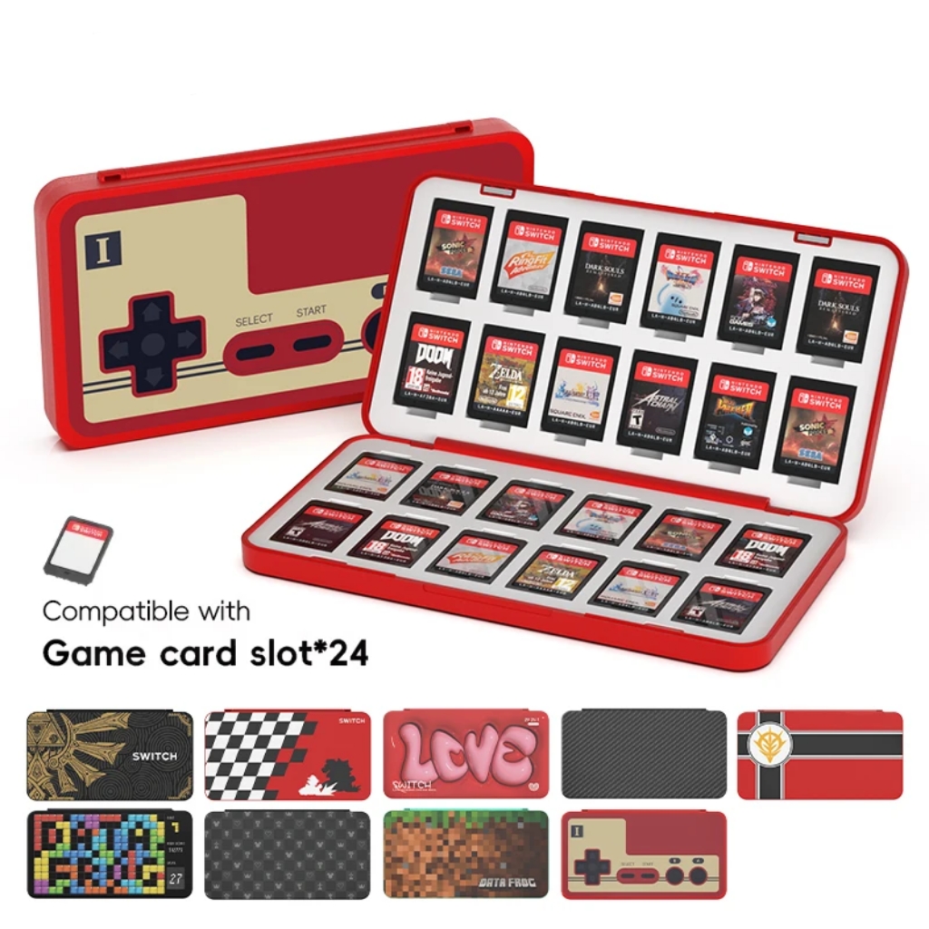 Étui pour cartes de jeu 24 en  - Party Games Nintendo avis et prix