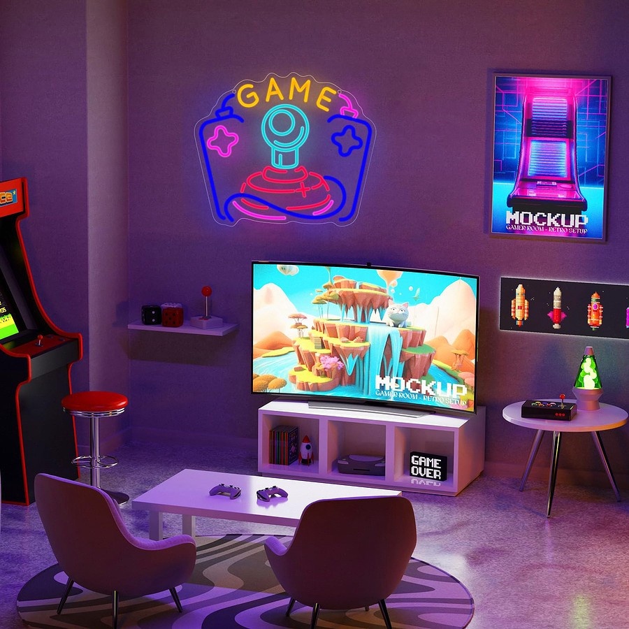 Enseigne lumineuse LED pour je - Party Games Stream avis et prix