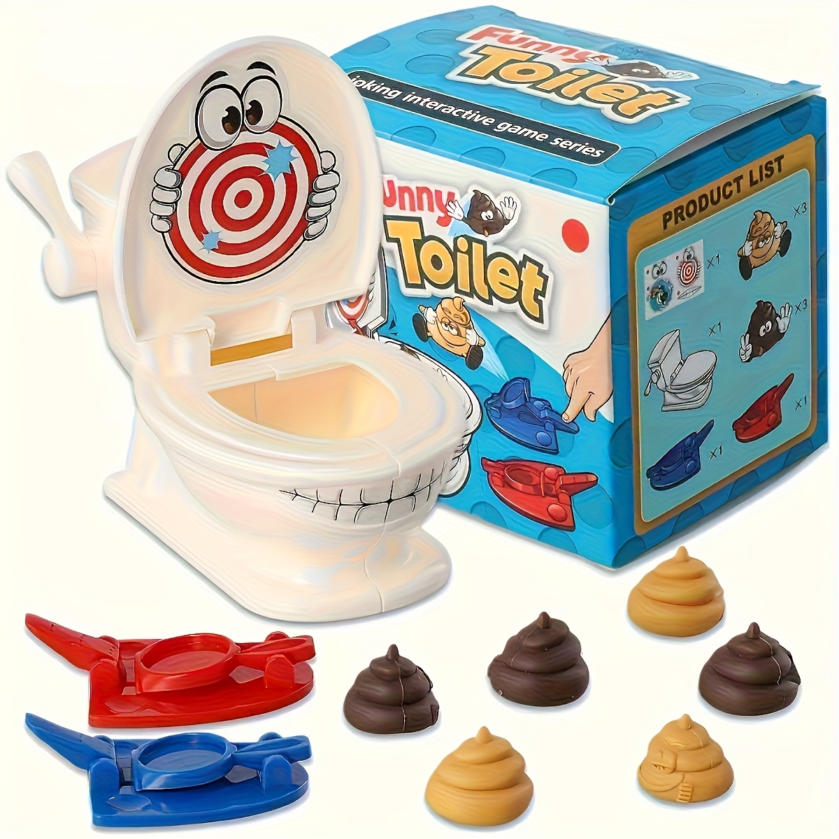 Mini toilettes Anti-Stress pou - Party Games Console avis et prix
