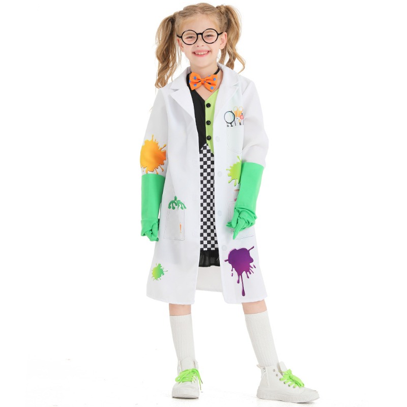 Costume de scientifique fou po - Party Games Lab avis et prix